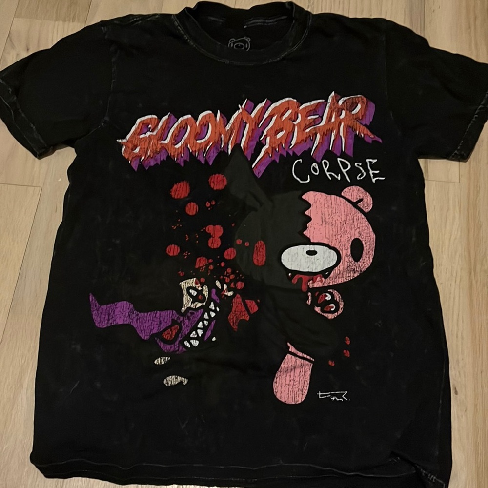 Gloomybear x Corpse Husband shirt collab